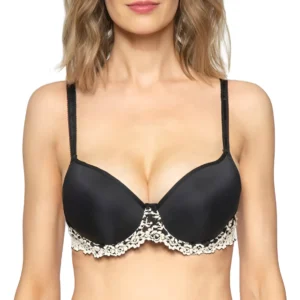 Sostén Mujer Lady Genny S-147b Microfibra & Encaje Con Soft
