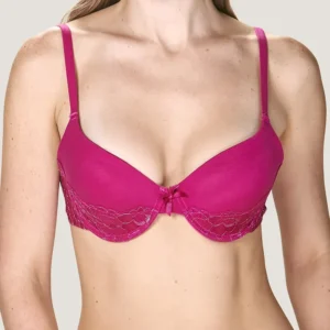 Sosten Mujer Lady Genny S-297b Microfibra & Encaje Con Soft