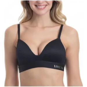 Sostén Mujer Lady Genny S-285b Encaje Wireless Con Soft