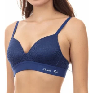 Sostén Mujer Lady Genny S-285c Encaje Wireless Con Soft