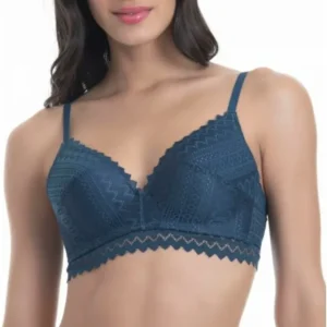 Sosten Mujer Lady Genny S-295b Encaje Wireless Con Soft