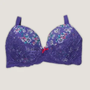 Sostén Mujer Lady Genny S-687c Microfibra & Encaje Con Soft